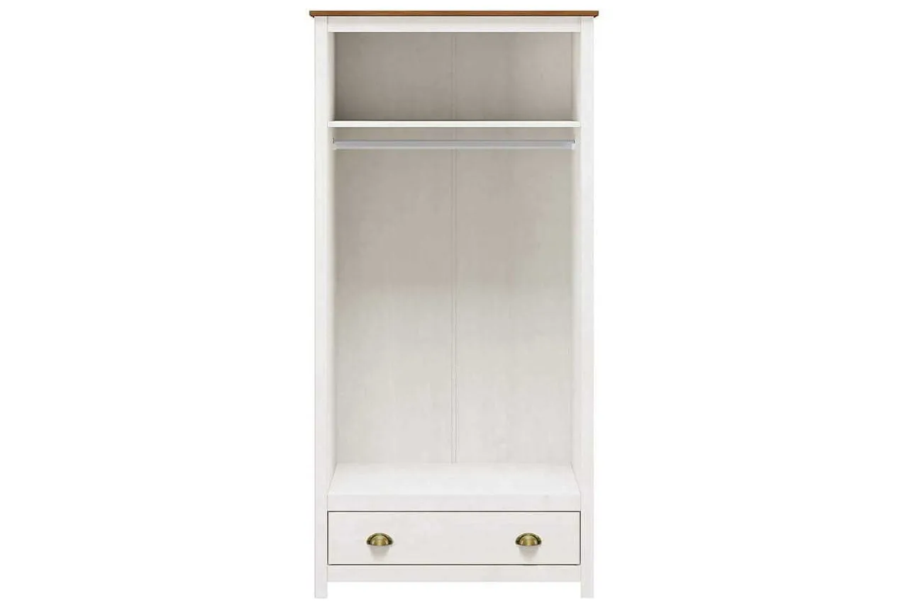 mutoni trend Kleiderschrank Kiefer Massiv 91X54X185> Kleiderschränke