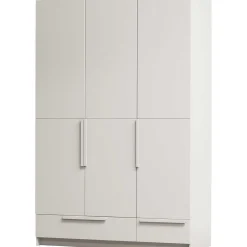 mutoni living Kleiderschrank Pure 3-Turig Kiefer Dust 142X215> Kleiderschränke