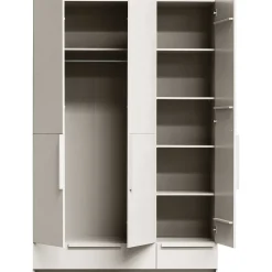 mutoni living Kleiderschrank Pure 3-Turig Kiefer Dust 142X215><noscript><img width=