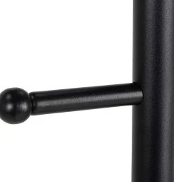 mutoni scandi Kleiderständer Amaryllis Metall Schwarz 171><noscript><img width=