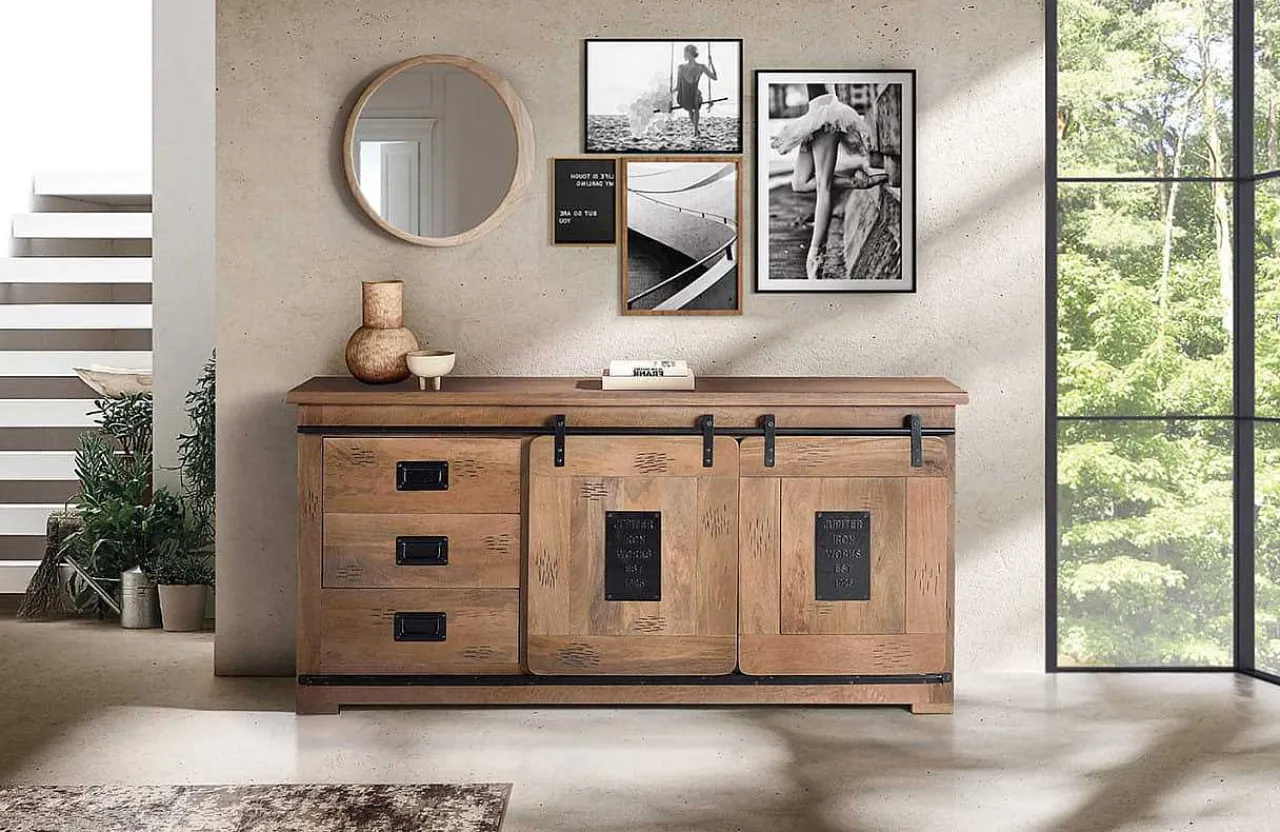 mutoni inspiration Kommode Acia Akazienholz Natur 165X80> Kommoden