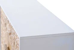 mutoni inspiration Kommode Antigua Mangoholz Weiss 90X76> Kommoden