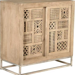 mutoni inspiration Kommode Mangoholz Natur 90X90><noscript><img width=