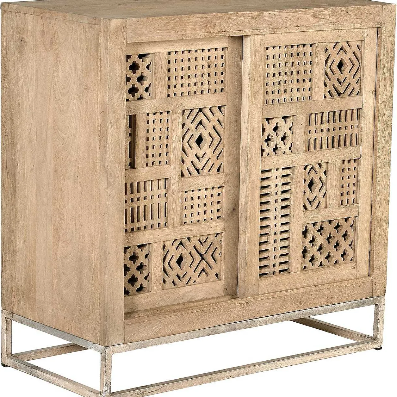 mutoni inspiration Kommode Mangoholz Natur 90X90> Kommoden