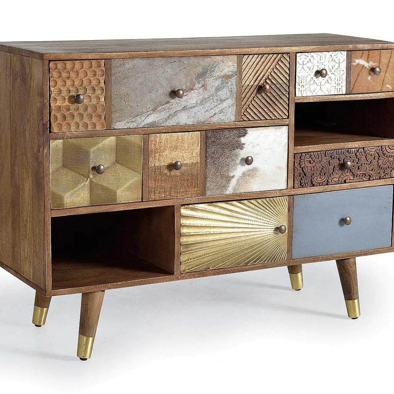 mutoni inspiration Kommode Multi Mangoholz Natur 110X80> Kommoden