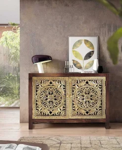 mutoni inspiration Kommode Rea Mangoholz Braun 110X80> Kommoden