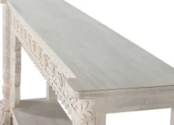 mutoni inspiration Konsole Antique Mangoholz Antikweiss 180X90><noscript><img width=