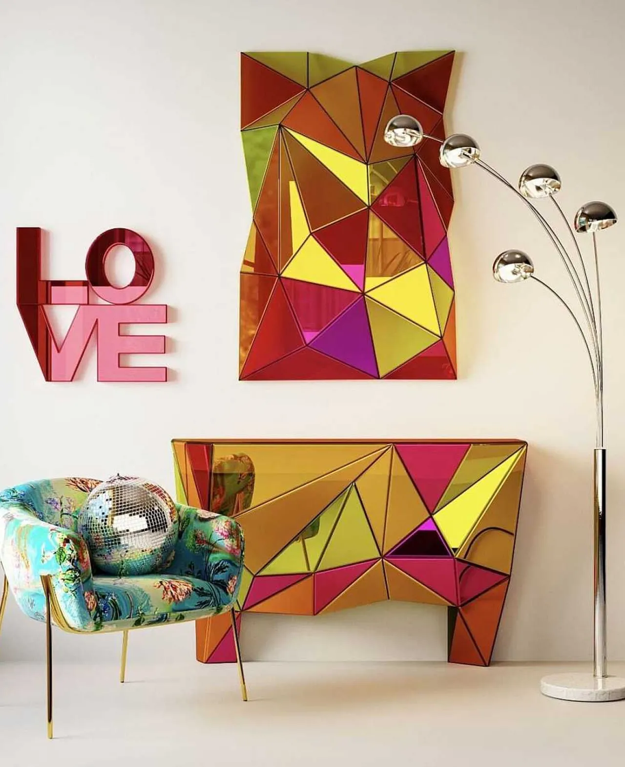 KARE Design Konsole Prisma Colore 127> Konsolentische