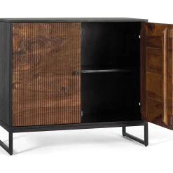 mutoni inspiration Konsole Quadra Palisanderholz Schwarz 90X80><noscript><img width=