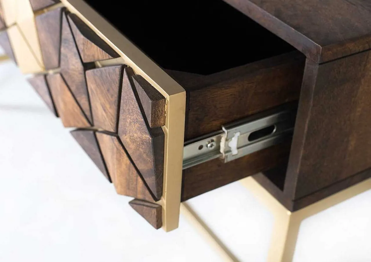 mutoni inspiration Konsole Rado Mangoholz Braun 122X76> Konsolentische