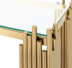 mutoni inspiration Konsole Rostfreier Stahl Gold 130X80><noscript><img width=
