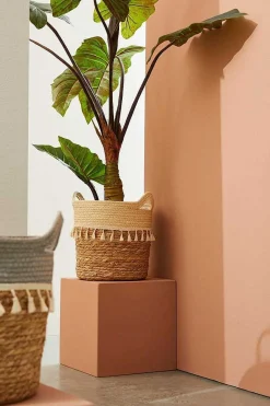 mutoni lifestyle Korb Bridget Elfenbein Natur Rund (3Er-Set)> Boxen & Körbe