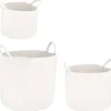 mutoni lifestyle Korb Candor Hoch Weiss (3Er-Set)> Boxen & Körbe