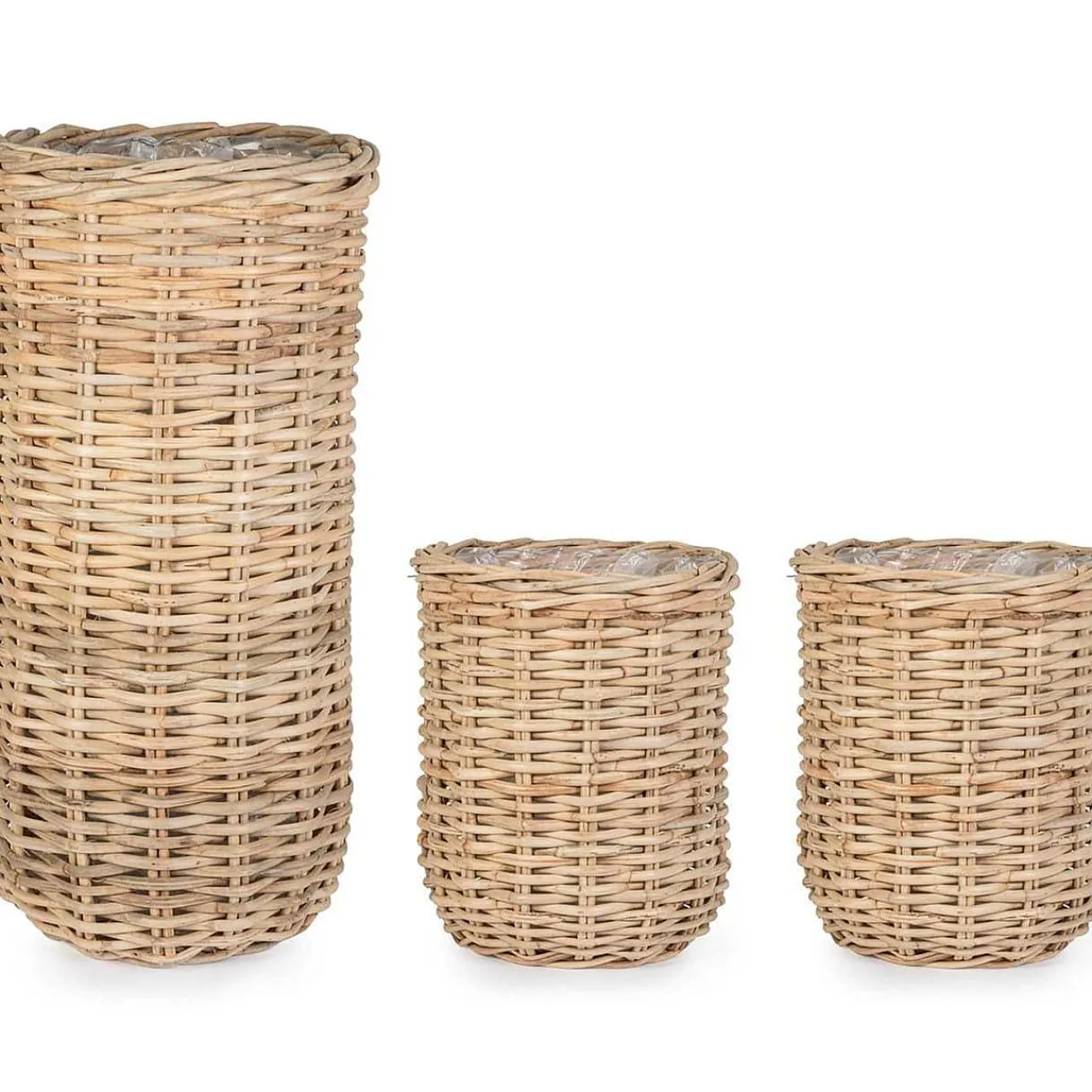 mutoni lifestyle Korb Jefri Natur Oval (3Er-Set)> Boxen & Körbe