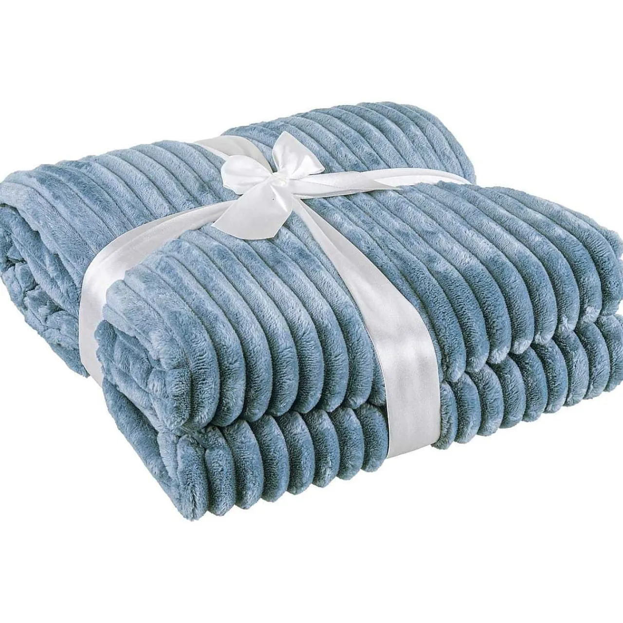 mutoni lifestyle Kuscheldecke Rachele Hellblau 150X200> Tagesdecken & Plaids