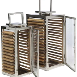 KARE Design Laterne Lamella (2Er-Set)><noscript><img width=