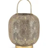 mutoni lifestyle Laterne Larjam Rund Gold> Laternen