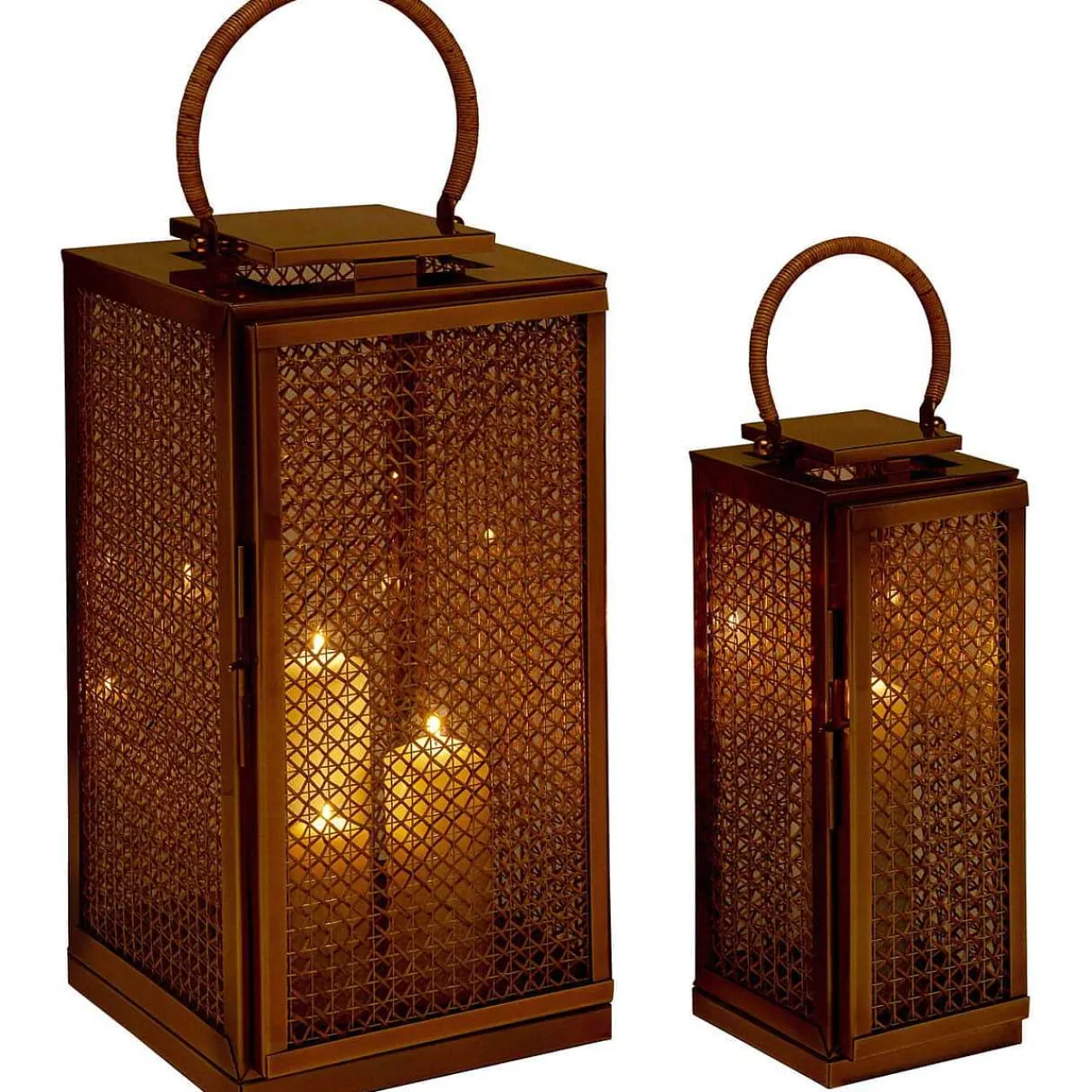 KARE Design Laterne Palazzo Vita Brass (2Er-Set)> Laternen