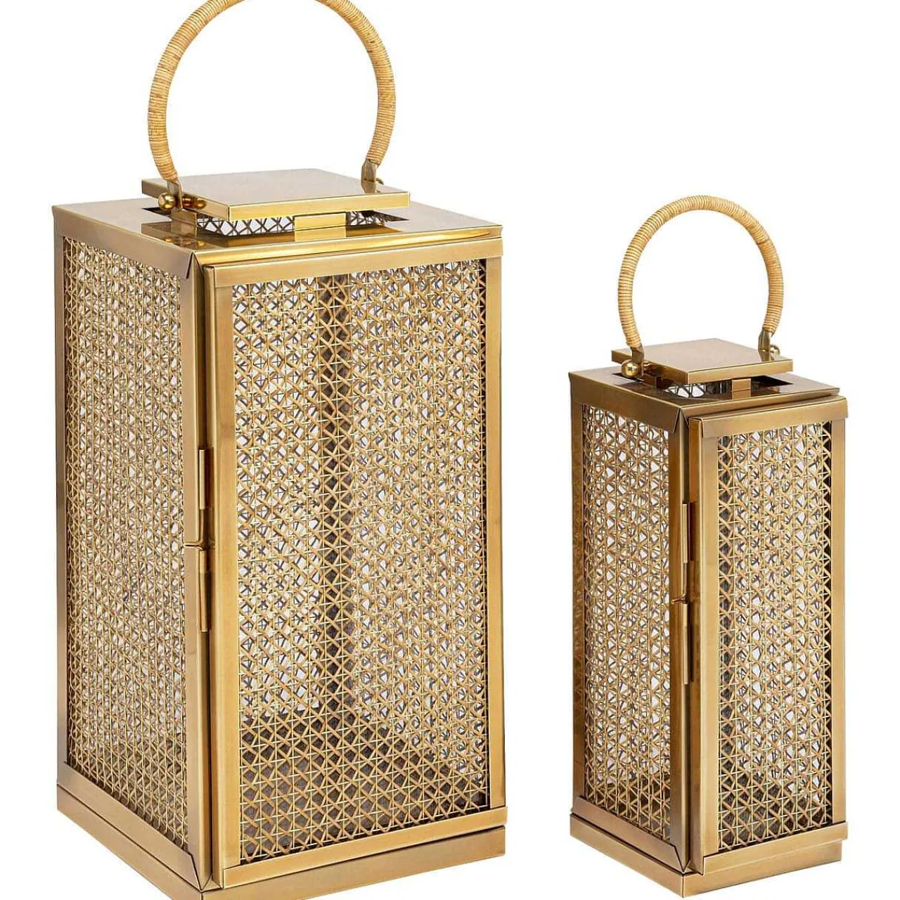 KARE Design Laterne Palazzo Vita Brass (2Er-Set)> Laternen