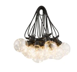 mutoni light Led Lichterkette Kunststoff Schwarz 10Xled><noscript><img width=