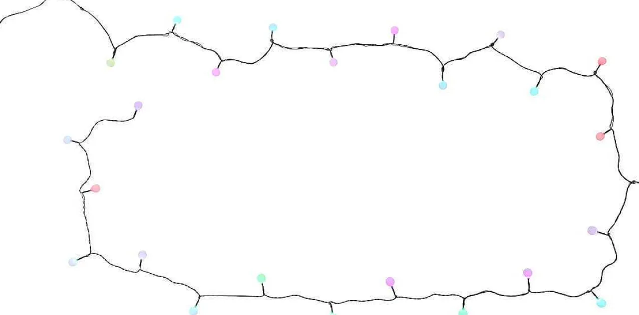 mutoni light Led Lichterkette Nirvana Schwarz 480> Led-Stripes Und Lichterketten