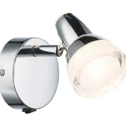 mutoni light Led Strahler Chrom 1Xled> Led-Wandleuchten