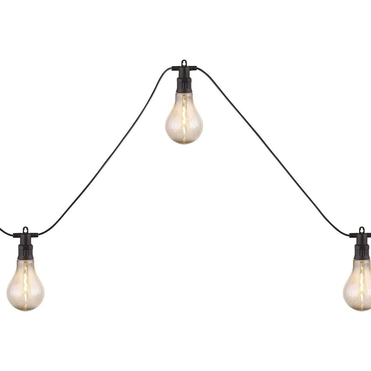 mutoni light Led-Lichterkette Kunststoff Schwarz 10Xled 450X8X12> Led-Stripes Und Lichterketten