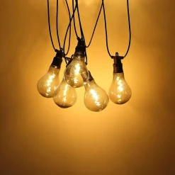mutoni light Led-Lichterkette Kunststoff Schwarz 10Xled 450X8X12><noscript><img width=