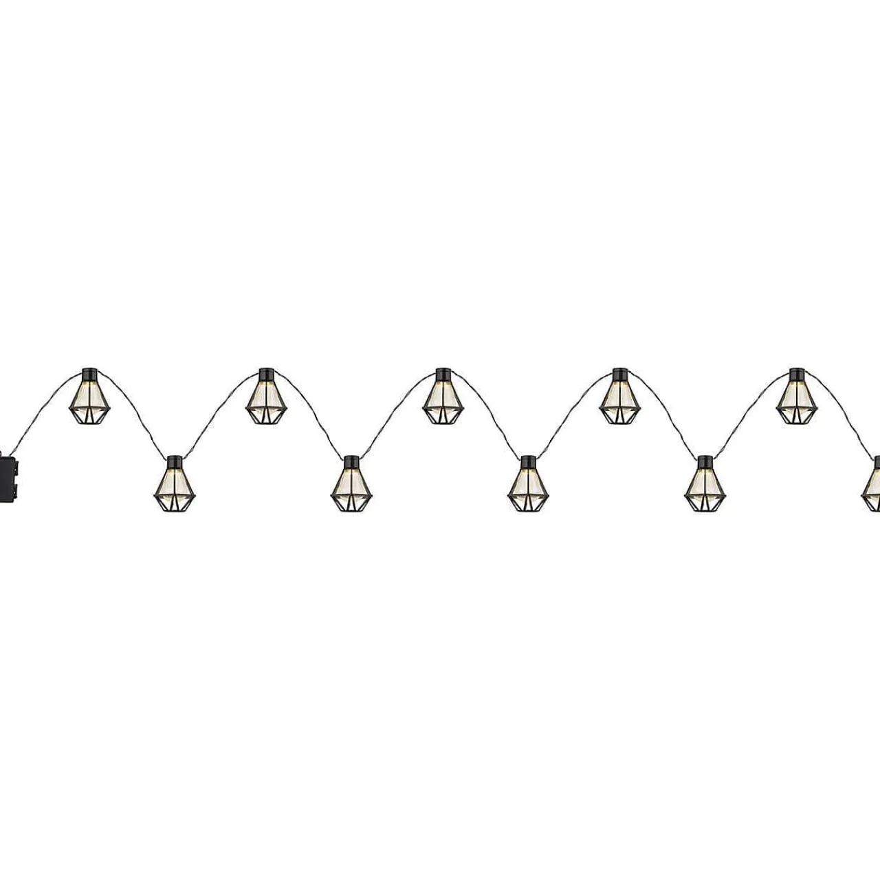 mutoni light Led-Lichterkette Kunststoff Schwarz 10Xled 230X8X10> Led-Stripes Und Lichterketten