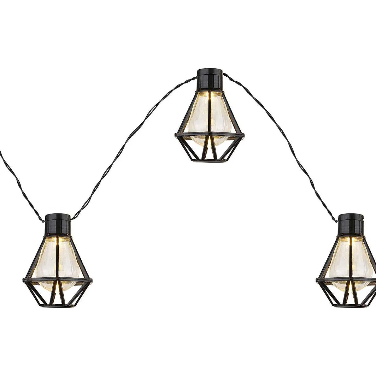 mutoni light Led-Lichterkette Kunststoff Schwarz 10Xled 230X8X10> Led-Stripes Und Lichterketten