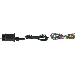 mutoni light Led-Lichterkette Kunststoff Dunkelgrun 100Xrgb Led> Led-Stripes Und Lichterketten