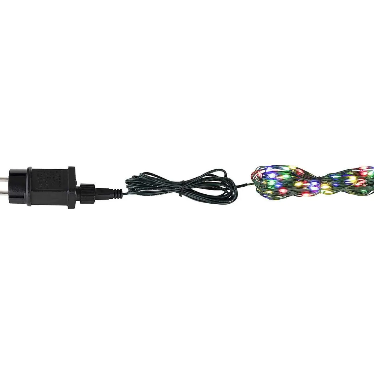 mutoni light Led-Lichterkette Kunststoff Dunkelgrun 100Xrgb Led> Led-Stripes Und Lichterketten