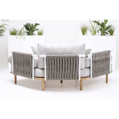 mutoni ethnic Loungemodul Bahia Sechseck Mit Sitzkissen><noscript><img width=