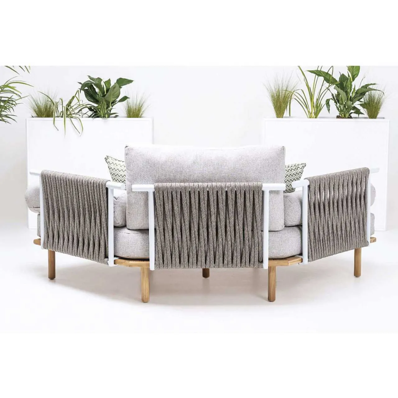 mutoni ethnic Loungemodul Bahia Sechseck Mit Sitzkissen> Loungeelemente