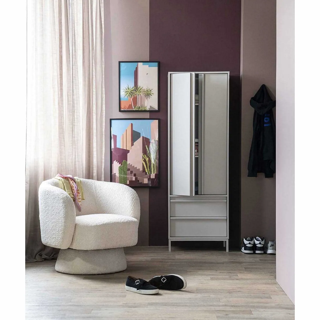 By-Boo Loungesessel Balou Beige> Loungesessel