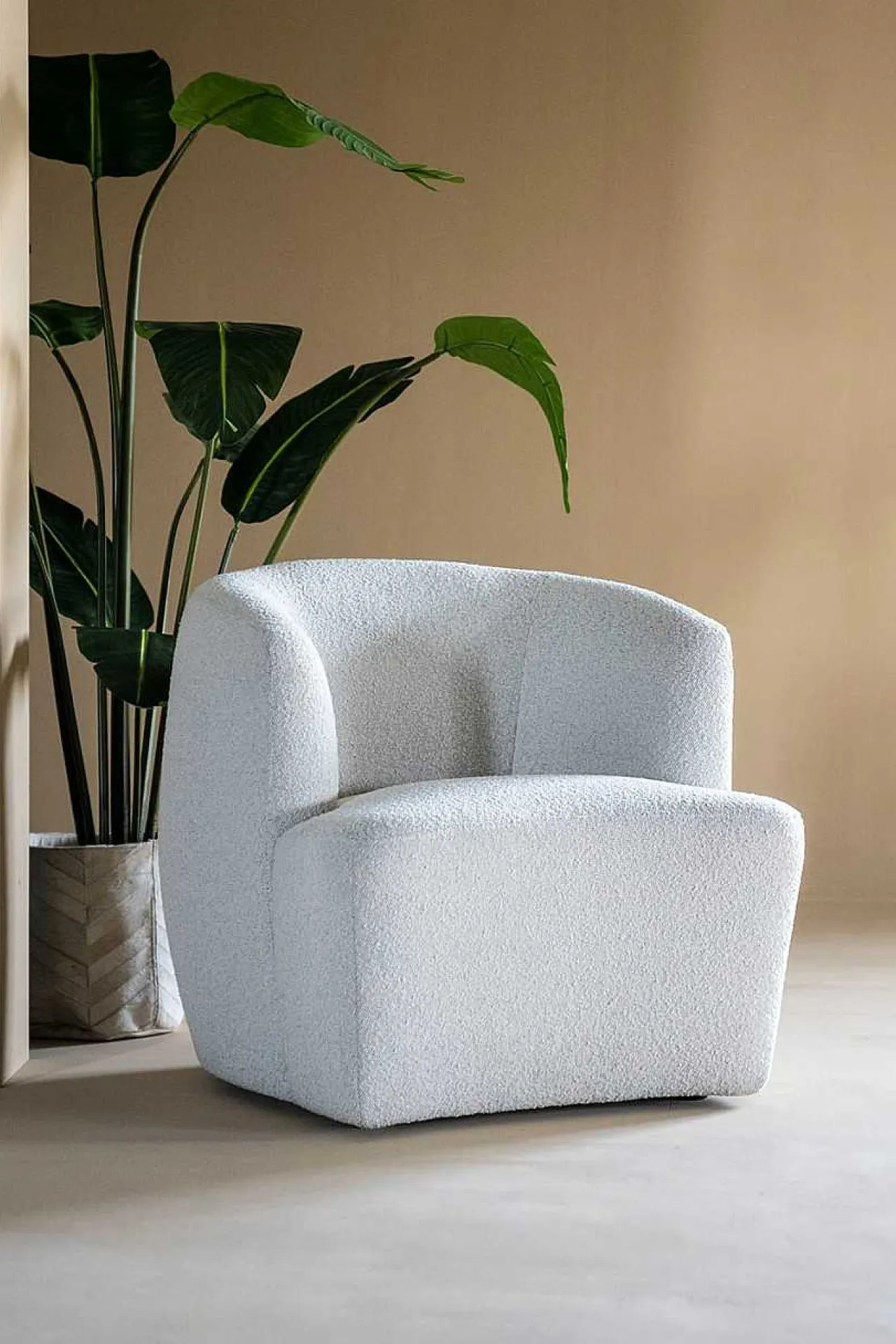 Eleonora Loungesessel Charlotte Copenhagen Ecru> Loungesessel