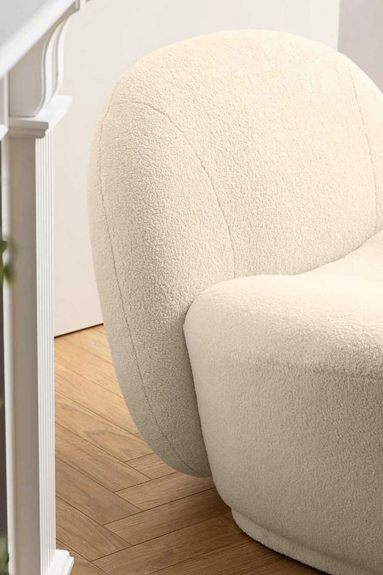 mutoni scandi Loungesessel Garfield Beige> Loungesessel
