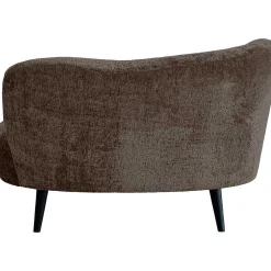 mutoni living Loungesessel Sara Links Chunky Velvet Graubraun><noscript><img width=