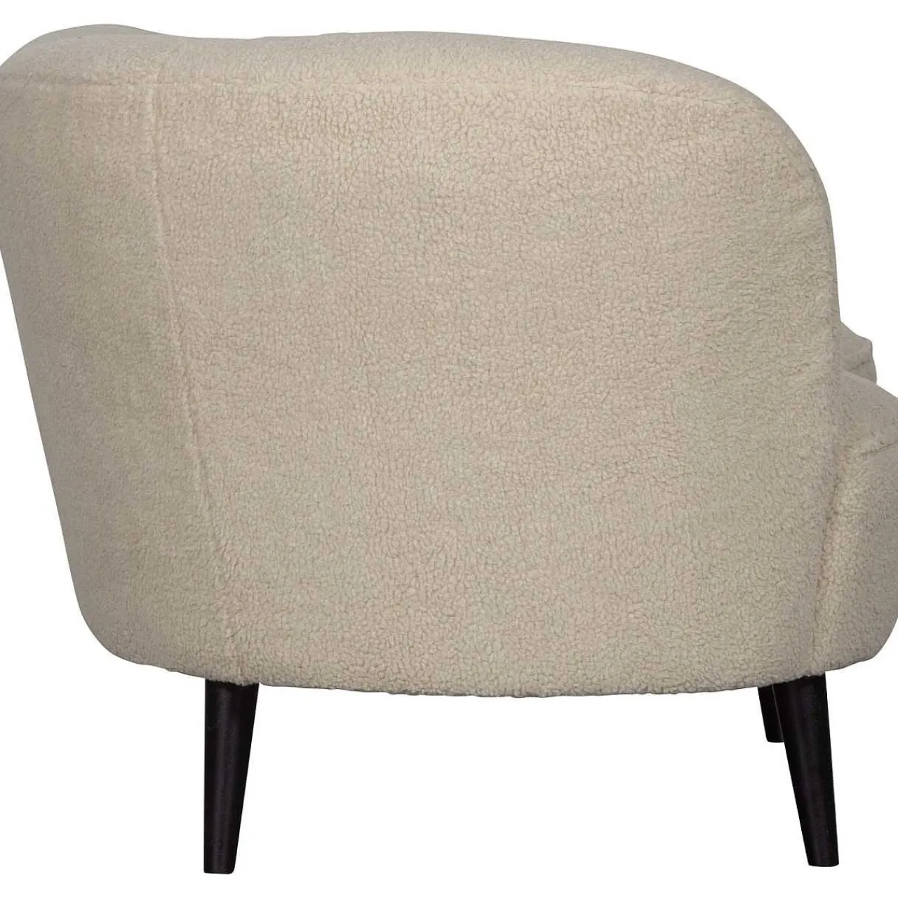 mutoni living Loungesessel Sara Links Teddy Offwhite> Loungesessel
