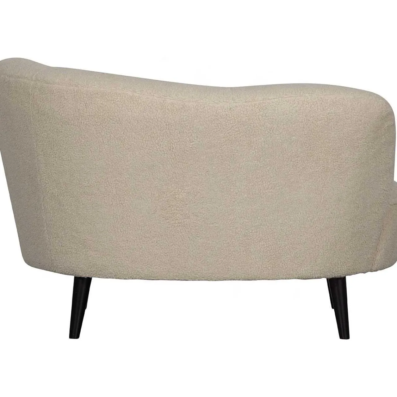 mutoni living Loungesessel Sara Rechts Teddy Offwhite> Loungesessel