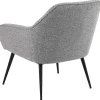 mutoni scandi Loungesessel Shields Grau> Loungesessel
