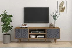 mutoni trend Lowboard Natur 160X40X50 Grau><noscript><img width=