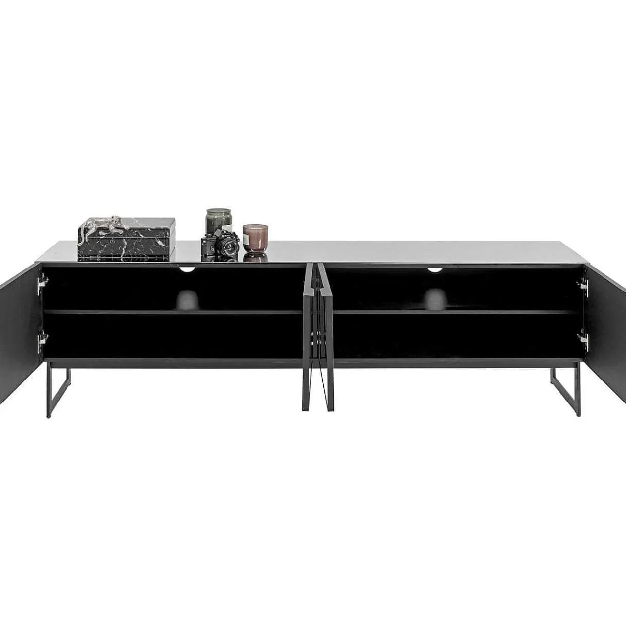 KARE Design Lowboard Soran Schwarz 180X40> Lowboards
