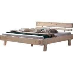 mutoni casual Massivholz Balkenbett Fichte Iv 160X200><noscript><img width=