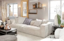 mutoni prime Megasofa Nebraska Weiss> Bigsofas