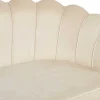 mutoni casual Muschelsofa Samt 3-Sitzer Beige> Stoffsofas