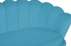 mutoni casual Muschelsofa 3-Sitzer Samt Hellblau><noscript><img width=