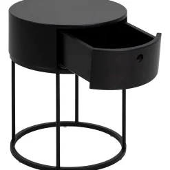 mutoni scandi Nachttisch Parinton Schwarz 40><noscript><img width=