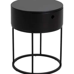 mutoni scandi Nachttisch Parinton Schwarz 40><noscript><img width=