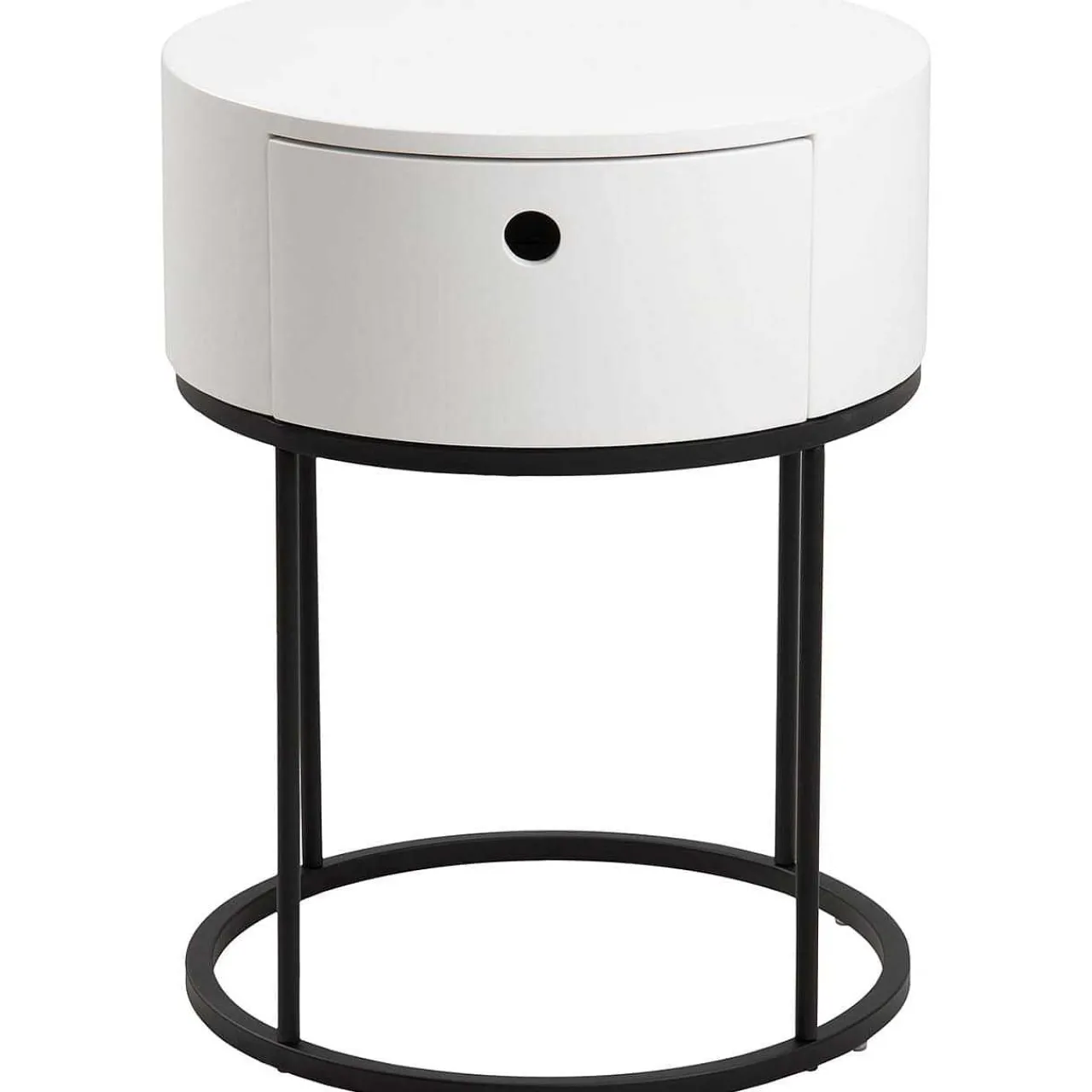 mutoni scandi Nachttisch Parinton Weiss 40> Schlafzimmer